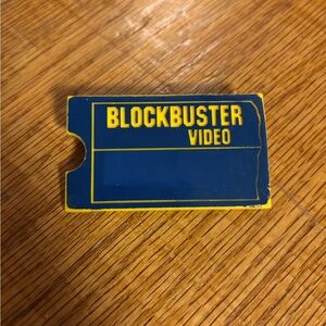 Blockbuster Video Vintage Employee Name Tag Pin